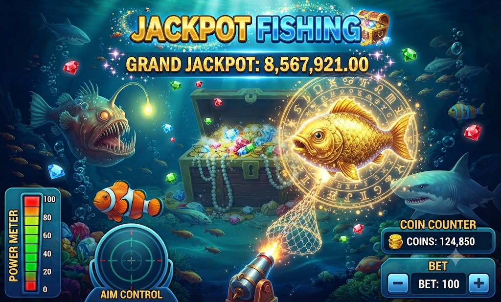 Jackpot Fishing game at GGGJL Hub