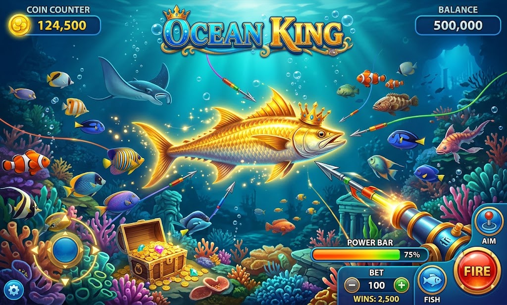 Ocean King 3 fishing game at GGGJL Hub
