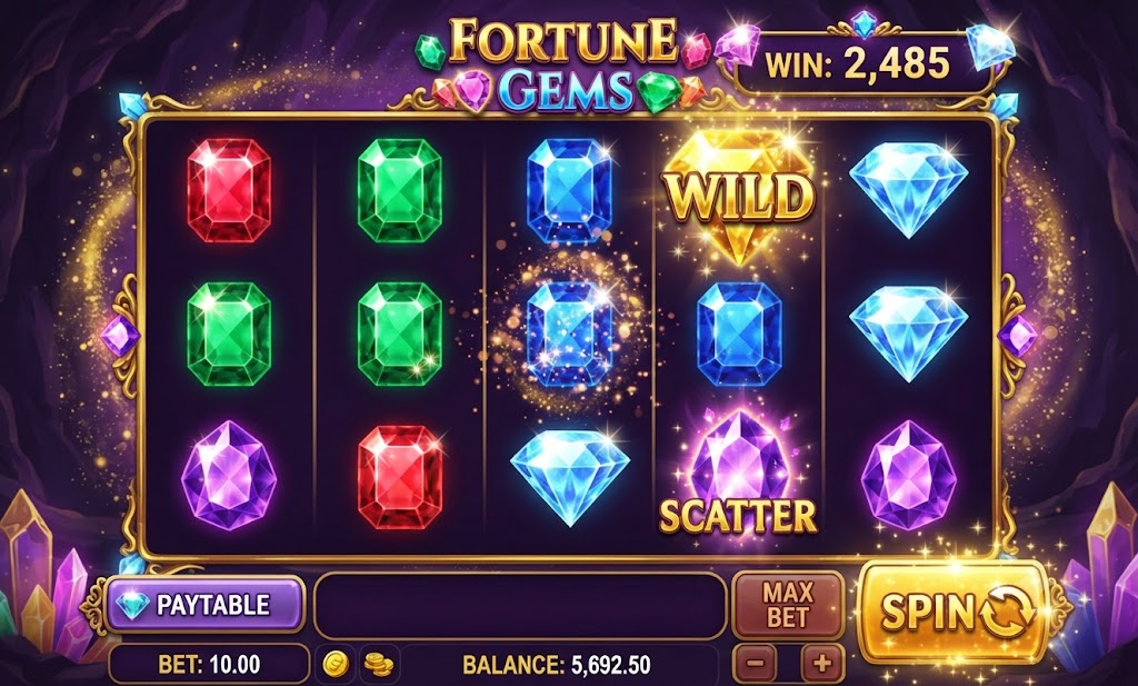 Fortune Gems 3 slot game at GGGJL Hub