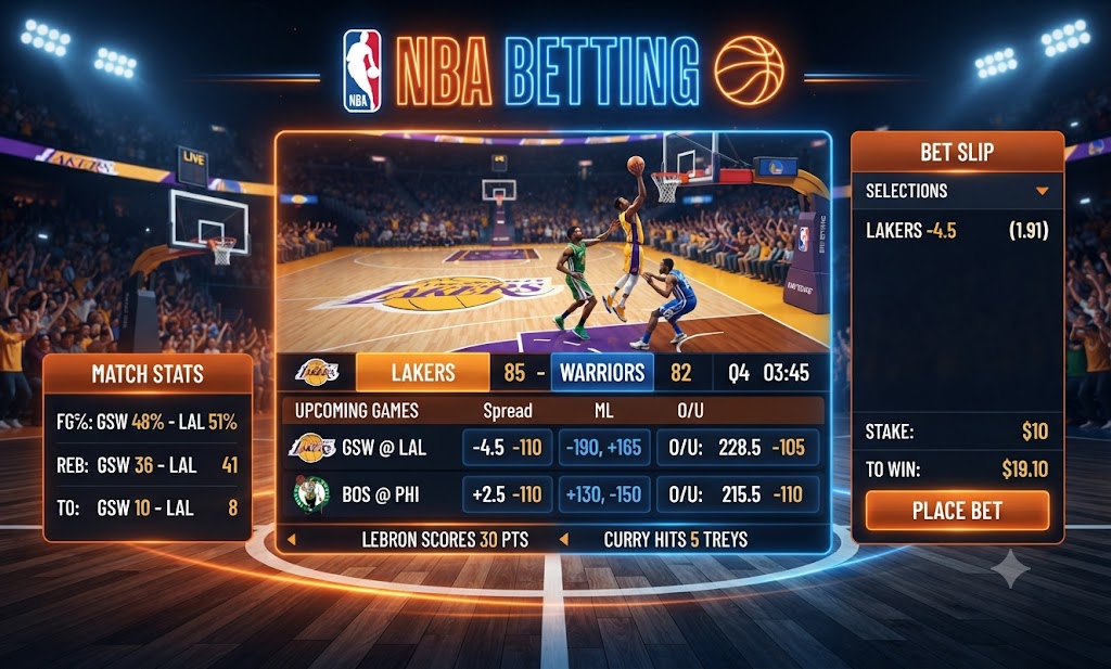 NBA sports betting at GGGJL Hub