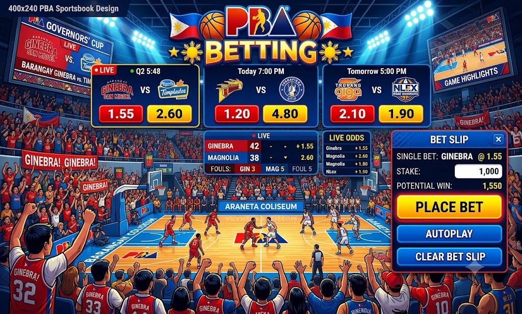 Sports betting at GGGJL Hub - PBA, NBA, UEFA, Boxing